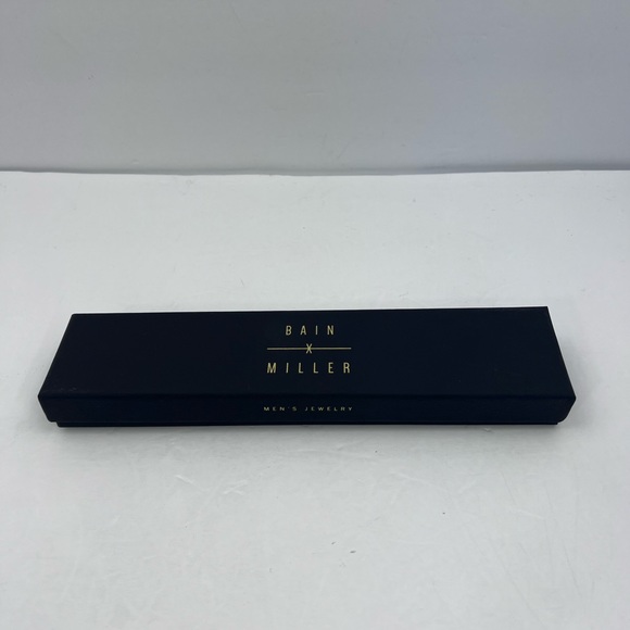 BAIN MILLER, MEN’S “BRASS” BRACELET GOLD COLOR, ITALIAN CHAIN STYLE 9 INCHES - Picture 12 of 15